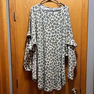 Leopard tunic